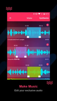 Song Cutter android App screenshot 1